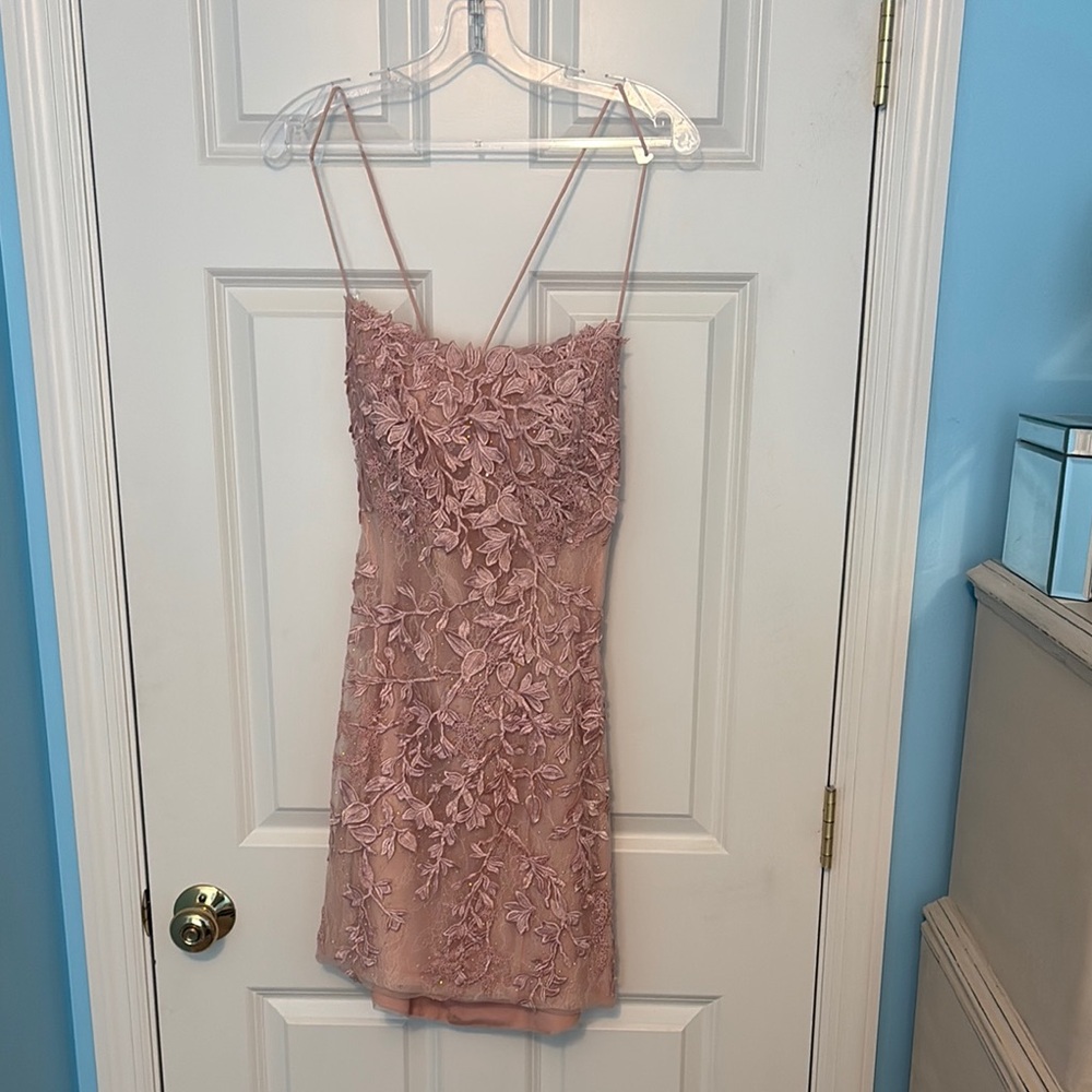 Sherri Hill Pink Dress